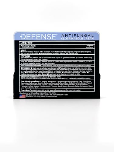 Defense Clotrimazole cream in-use during daily routine