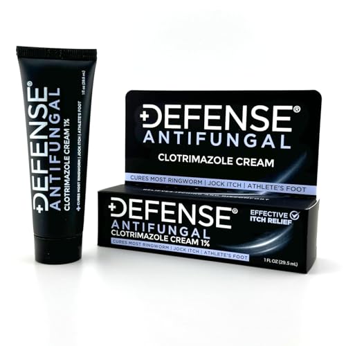 Defense Clotrimazole USA facility seal on packaging