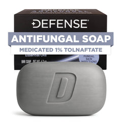 Defense Soap antifungal bar product shot for daily cleansing against skin infections