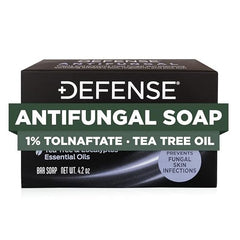 Defense Soap antifungal bar product shot for daily cleansing against skin infections