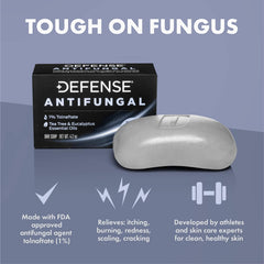 Defense Soap duo-use with original bar shows complete daily routine