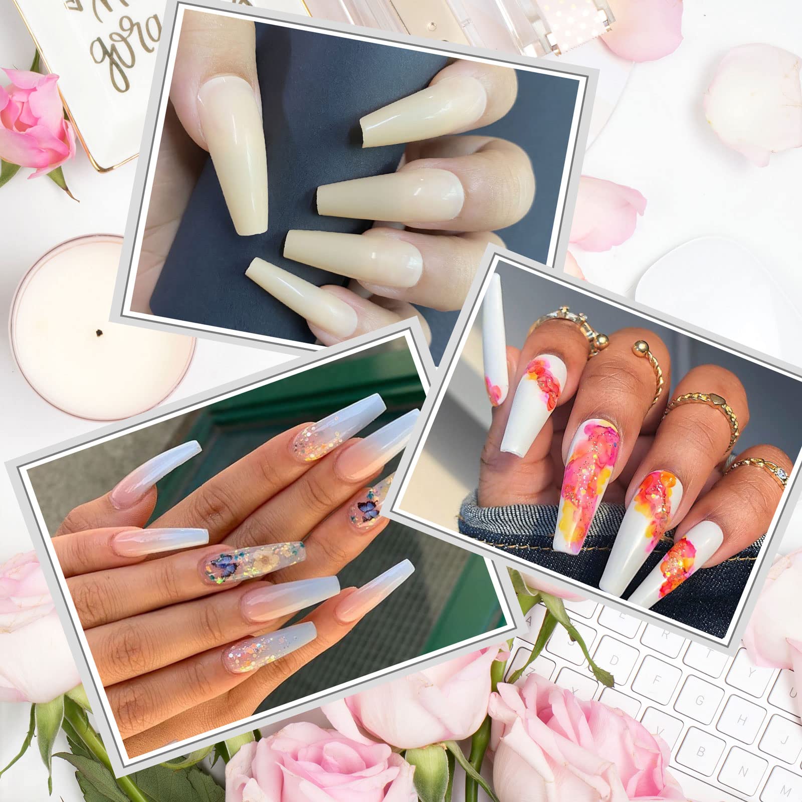 Defuber professional salon use tips for rapid nail extension prep