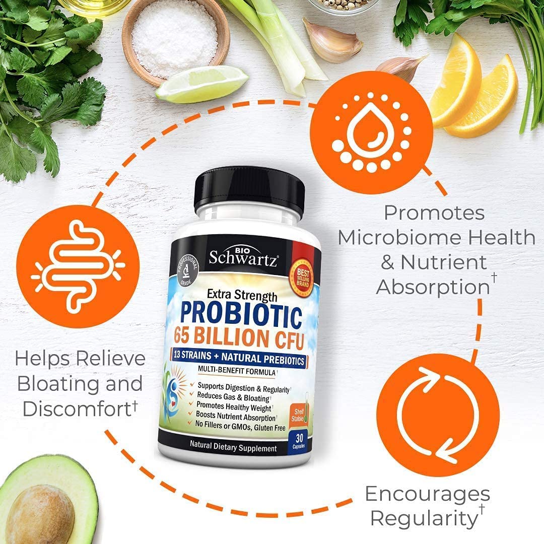 Delayed-release probiotic capsules diagram