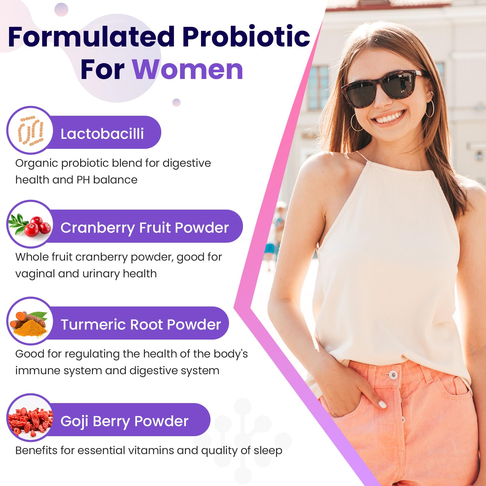 Illustration of delayed-release probiotic capsules
