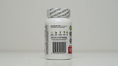 Estroblock Pro label close-up highlights clean ingredients and non-GMO promise.
