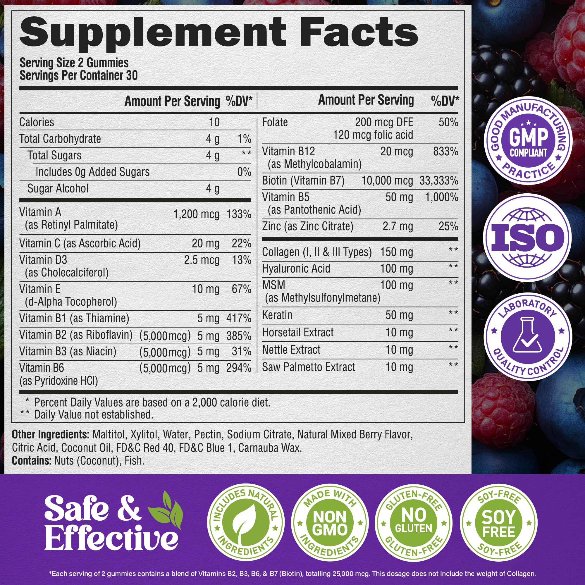 Delicious daily beauty gummies lifestyle image