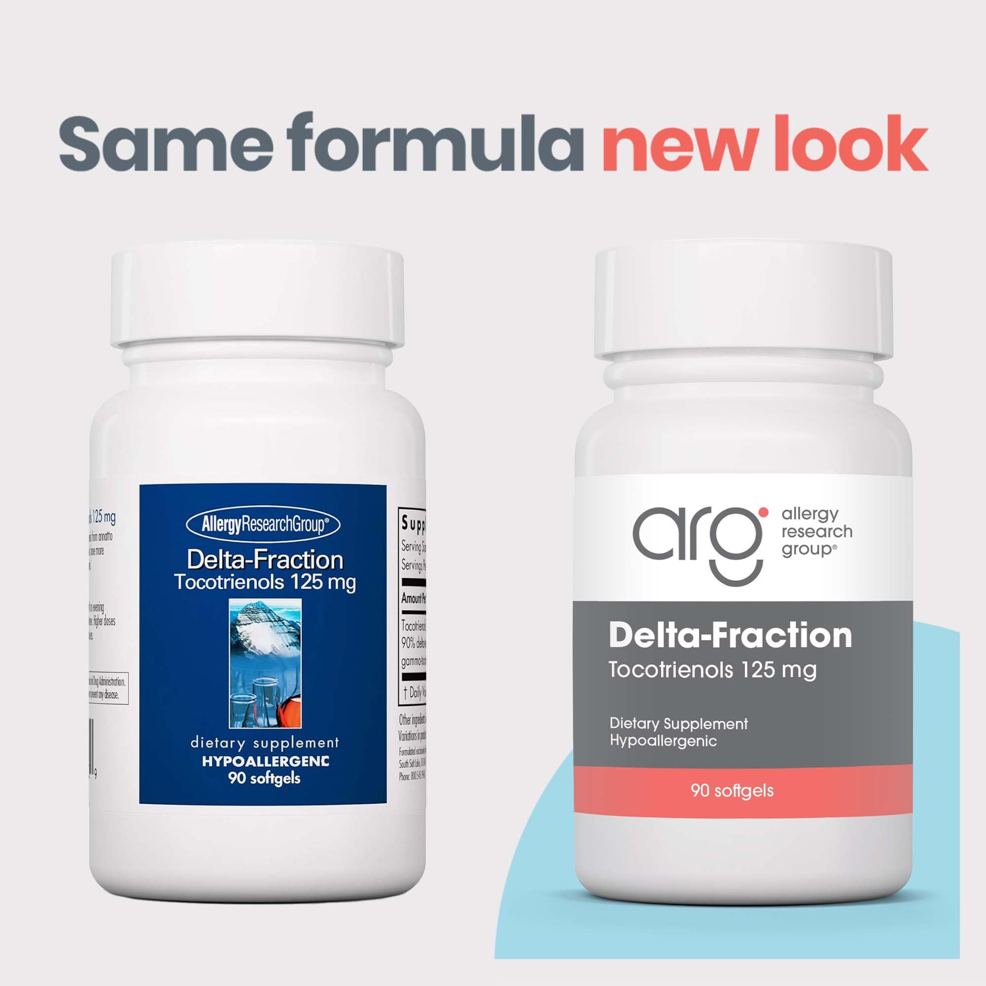 Illustration of annatto-derived delta- and gamma-tocotrienols (Deltagold)