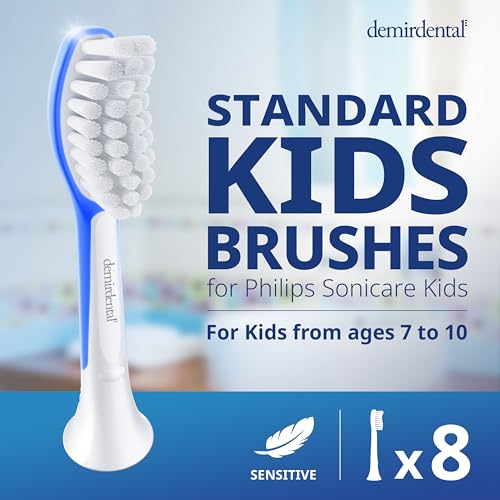 Close-up of soft bristles on Demirdental 7-10 toothbrush head
