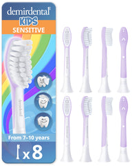 Lilac Demirdental replacement brush head for Philips Sonicare Kids, ages 7-10