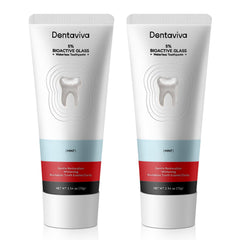 Front view of DentaViva Total Restorative Toothpaste Pack (2 x 2.54 oz)
