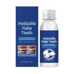 Dental filling beads in clear vial