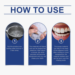 DIY tooth filling kit ready for use on the go