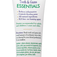 Tube of Essentials Fluoride-Free Toothpaste