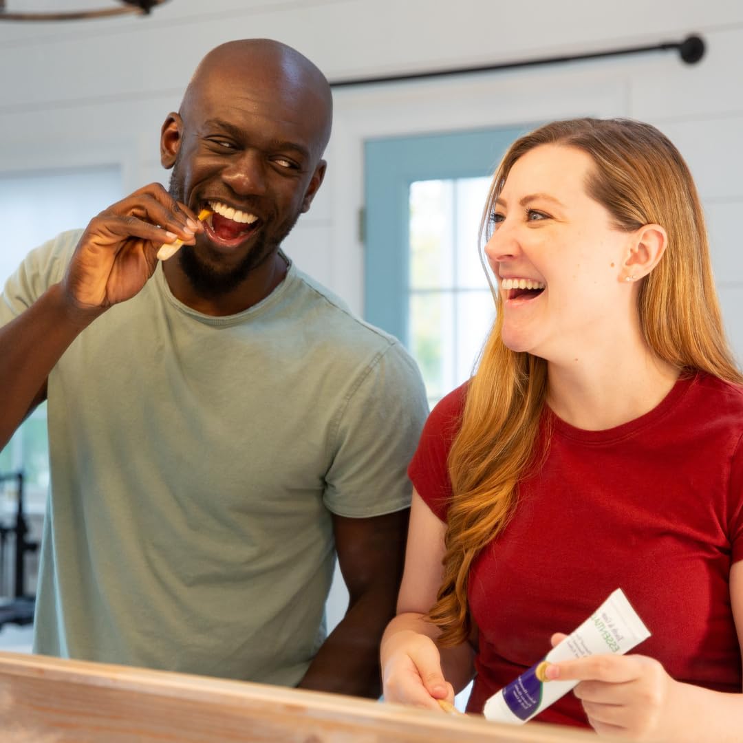 Gum health illustration associated with Essentials toothpaste