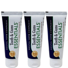 Dental Herb Company Travel Toothpaste 1oz 3-Pack – front box
