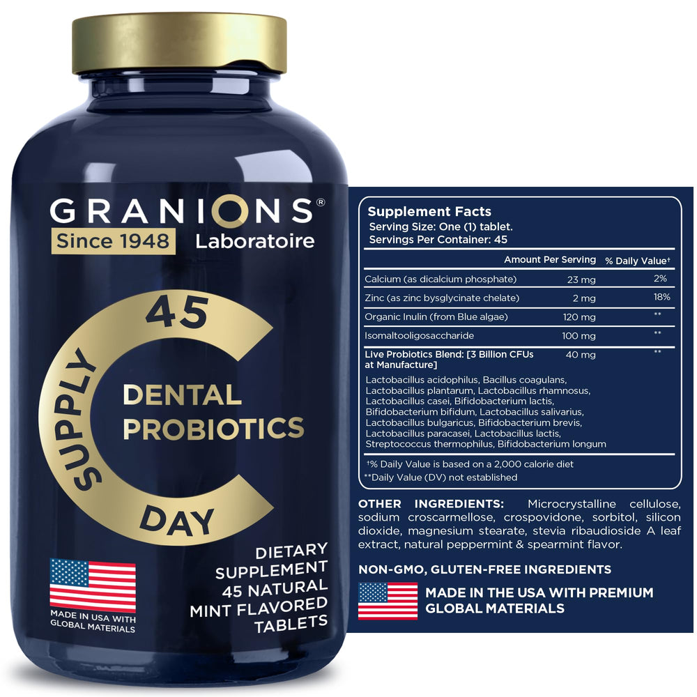 Adults using oral probiotics for breath support and gum health