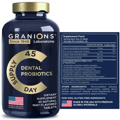 Adults using oral probiotics for breath support and gum health