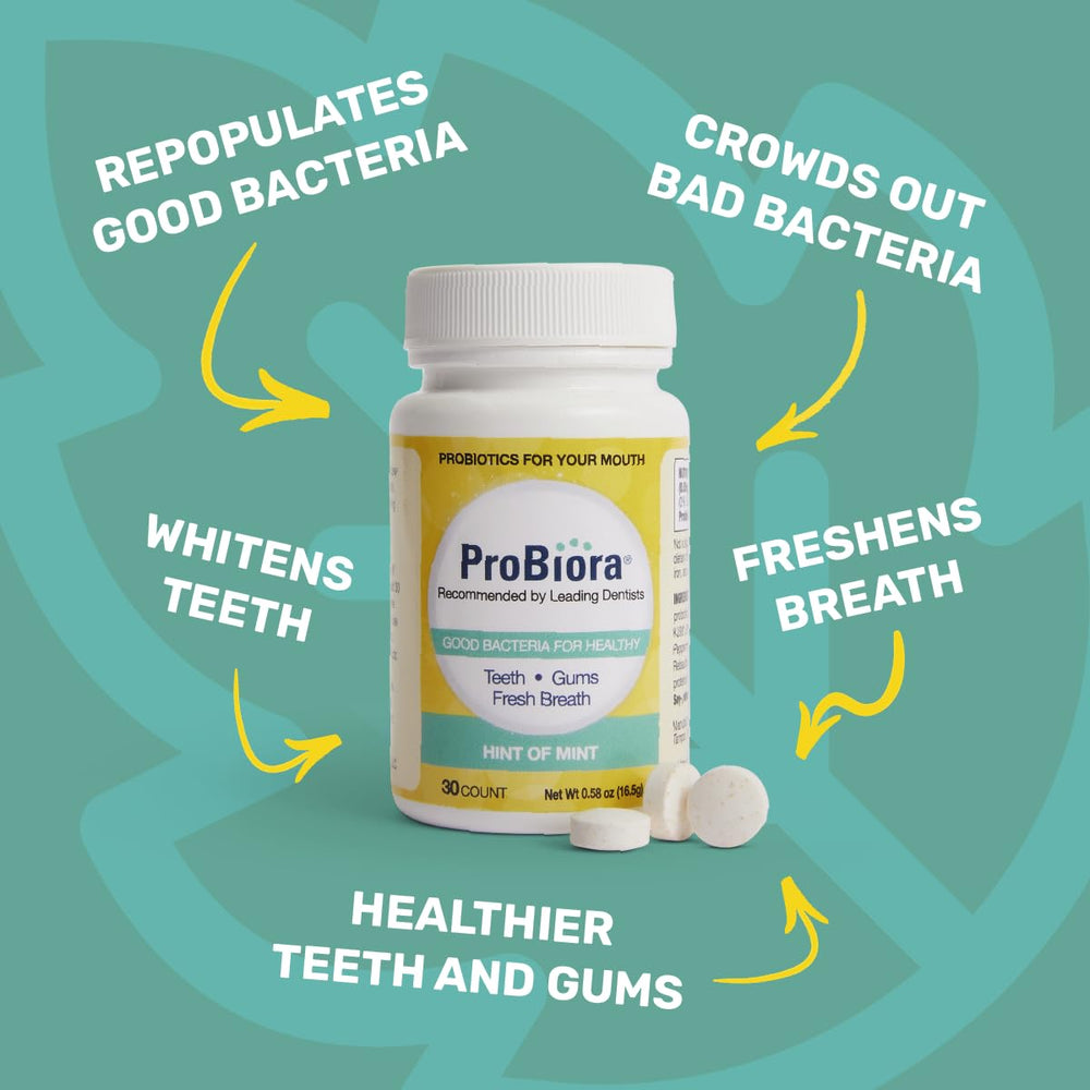 Dental probiotics for improved oral health
