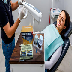 Complete dental restoration kit with user manual