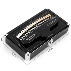 Full set of 20 shade colors for teeth whitening