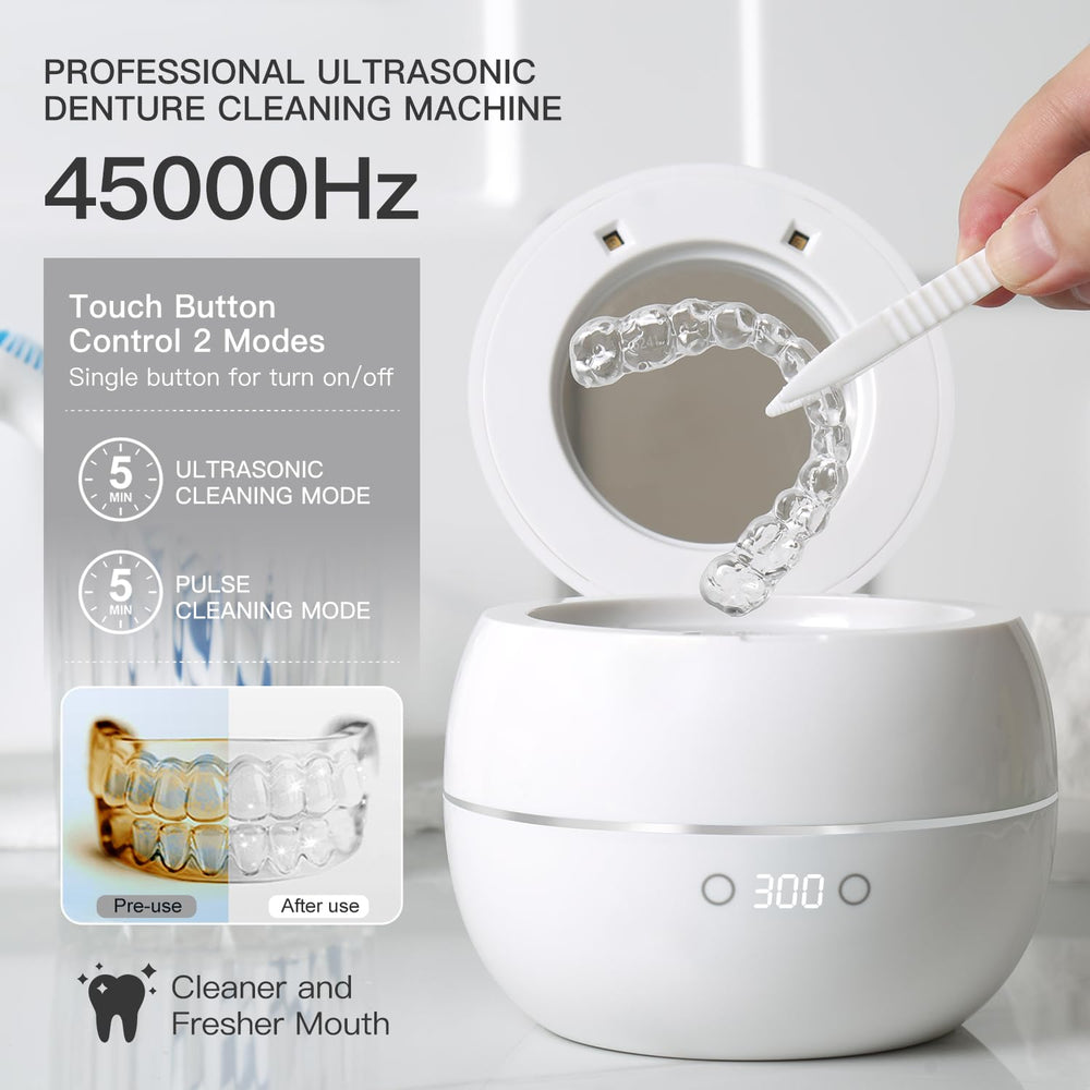 Dual cleaning mode control panel and digital timer
