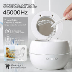 Dual cleaning mode control panel and digital timer