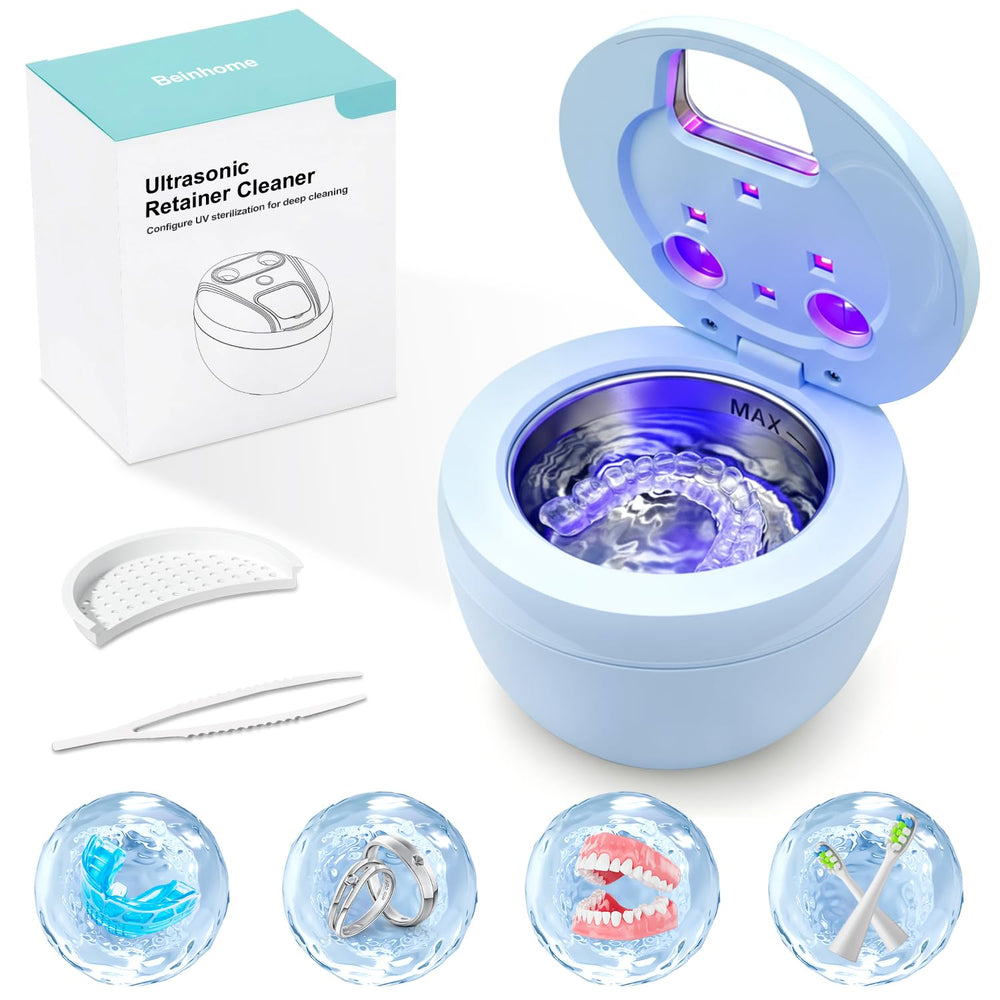 Front view of Dental Ultrasonic Retainer Cleaner Machine