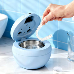 Cleaning tweezers included with the unit