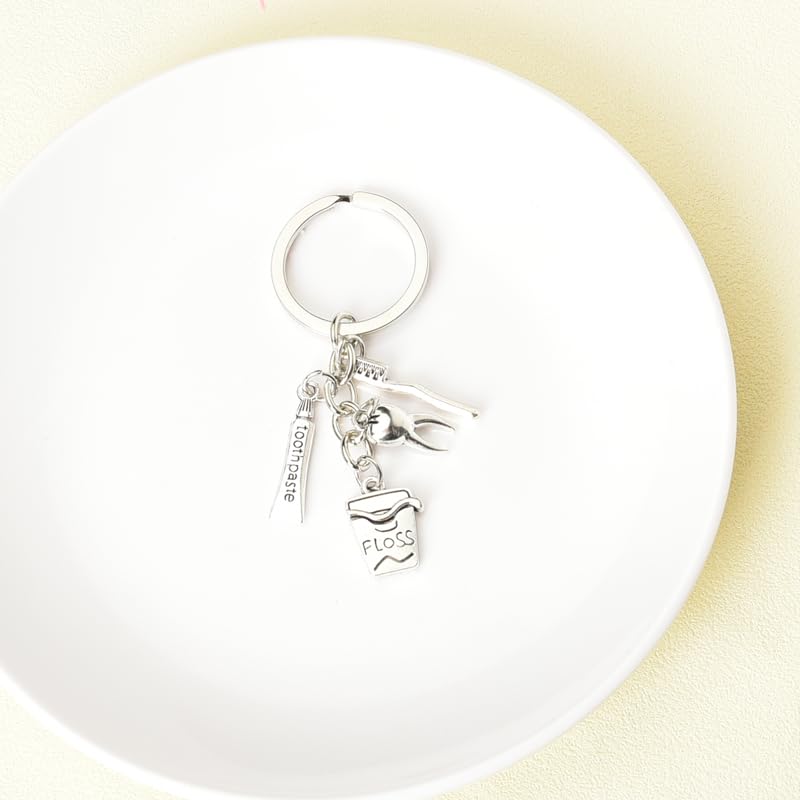 Multi-pendant dental hygienist gift for women and men