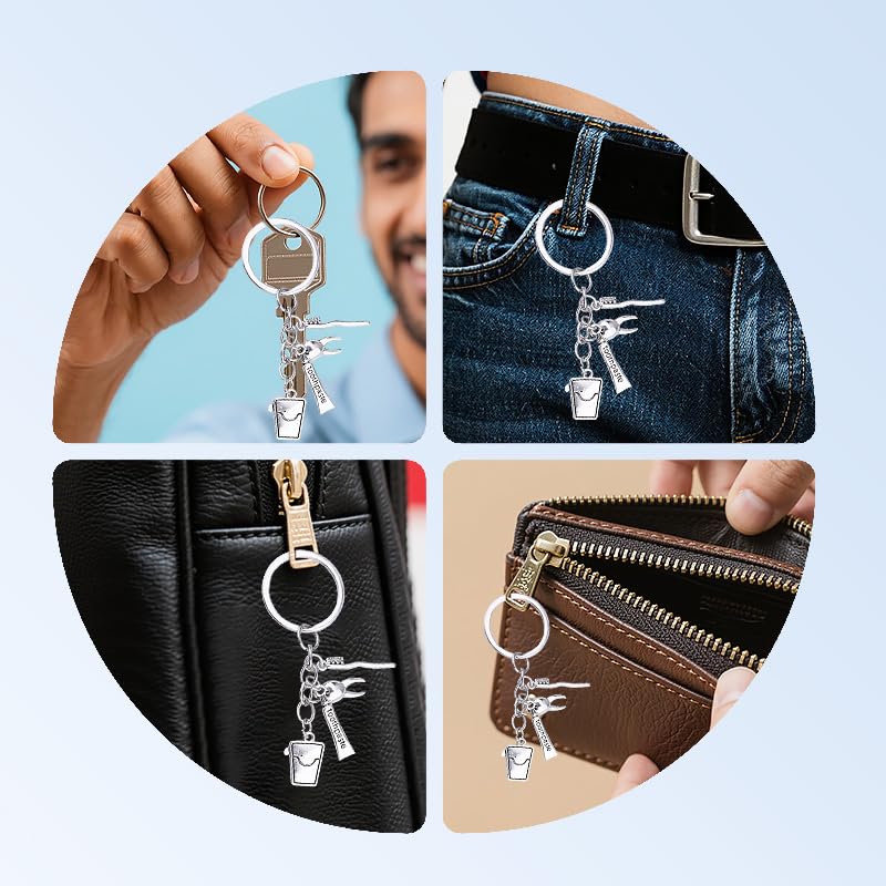 Gift-ready dental keychain perfect for graduation or birthday