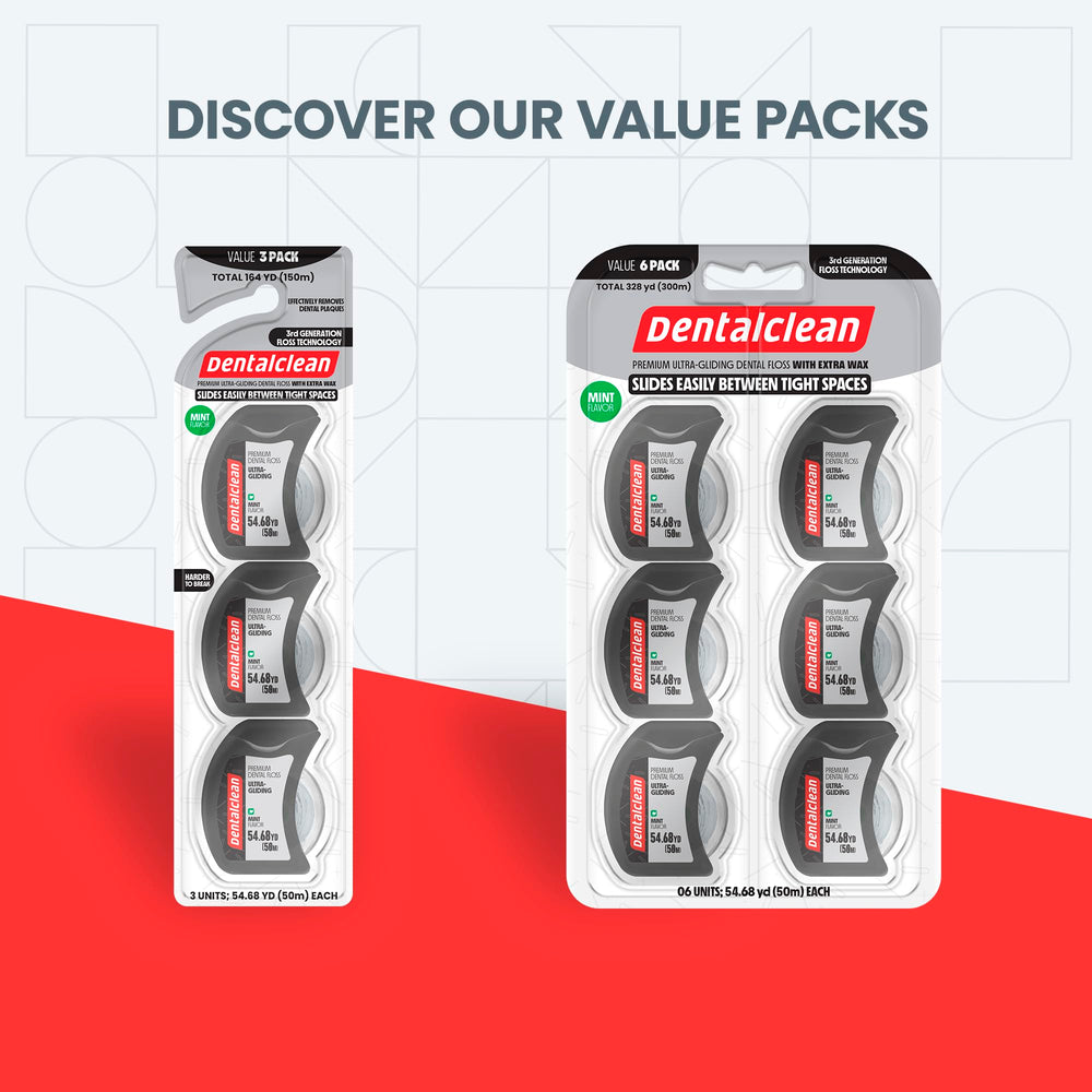 Compact travel-friendly 3-pack packaging