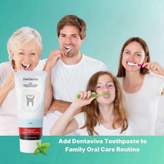 Natural extract formula label - fluoride-free, SLS-free, cruelty-free