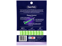 Cleaner fits between most teeth and braces while brushing