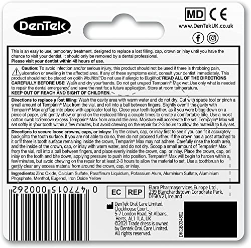 Single-item Temparin filling material pouch