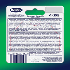 Oral care kit featuring Temparin Max for emergency dental needs