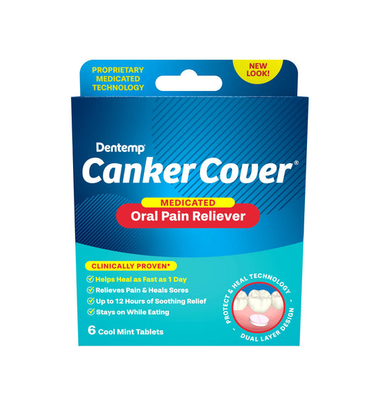 Dentemp Canker Cover product box with patches