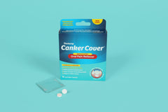 Six mint-flavored canker sore patches from Dentemp Canker Cover