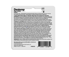 Dentemp packaging with instructions
