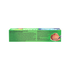 Applying Sof-Grip to clean, dry dentures