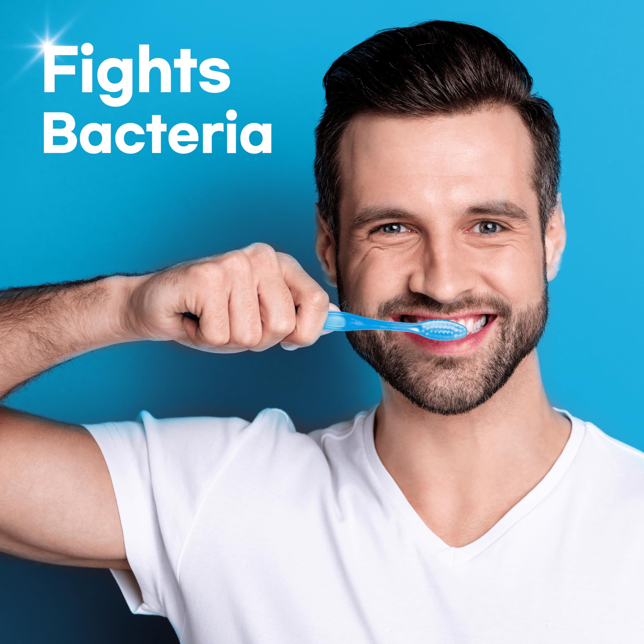 1,000 ppm fluoride badge on toothpaste packaging