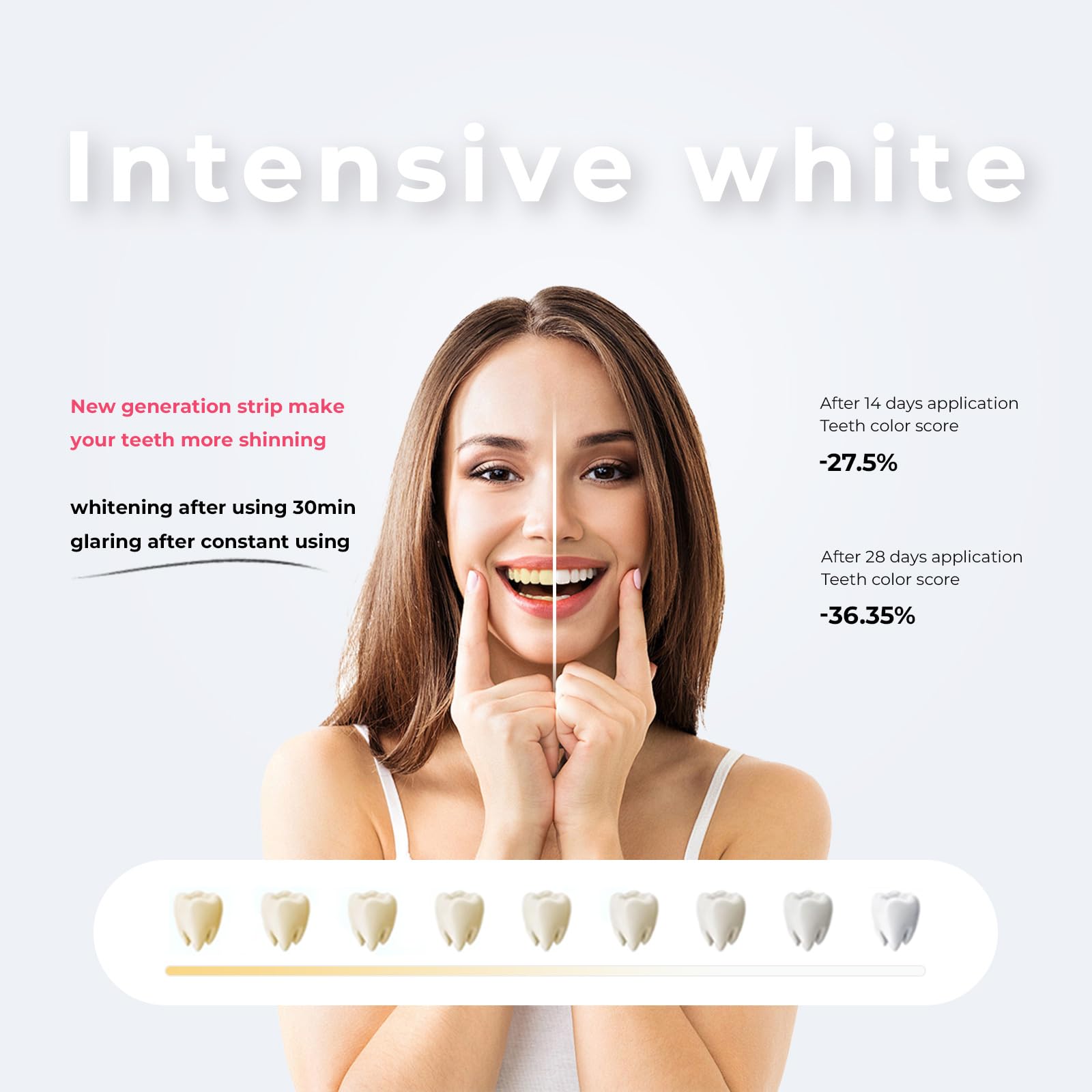 30-minute daily whitening session setup