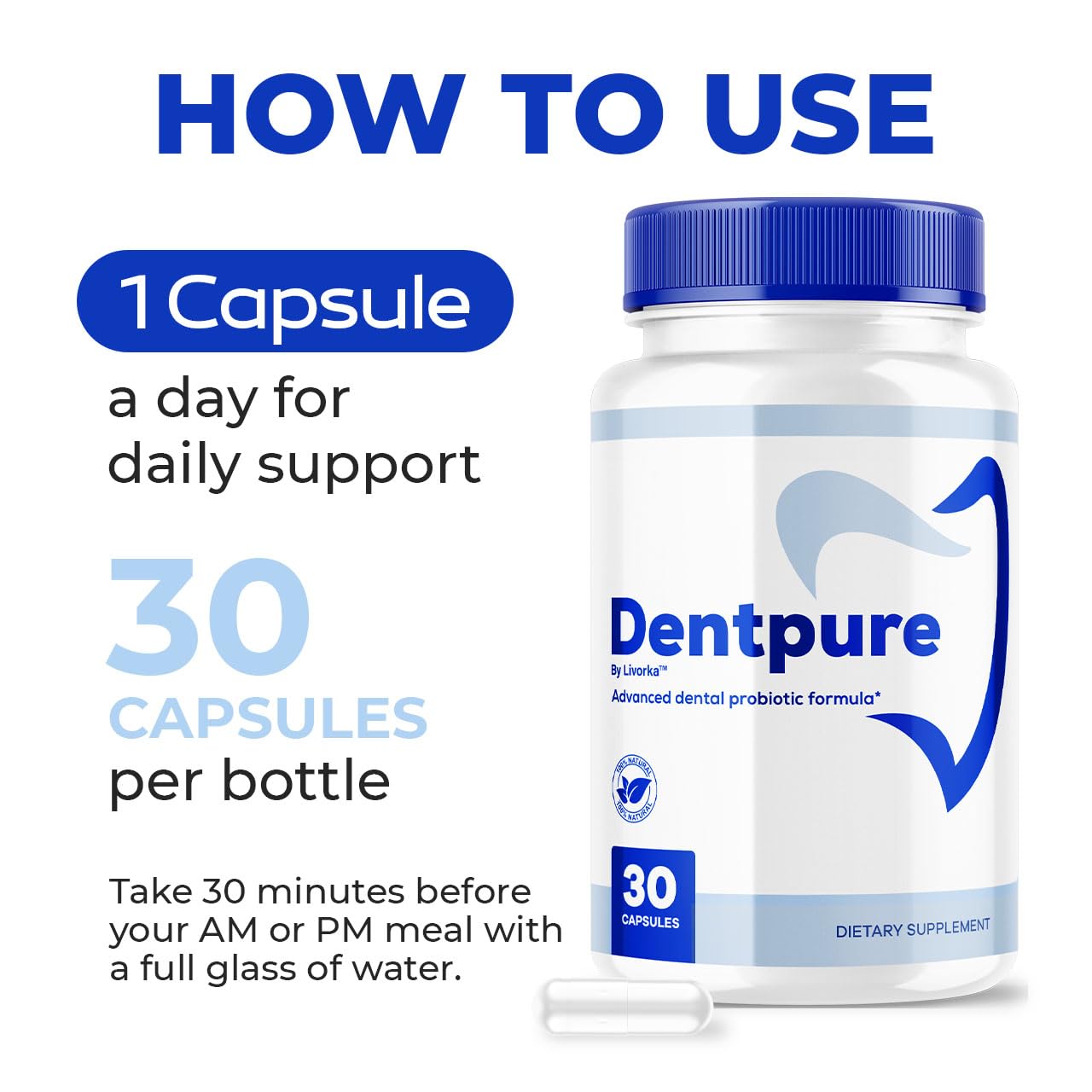 Denture-friendly probiotic formulation from Dentpure