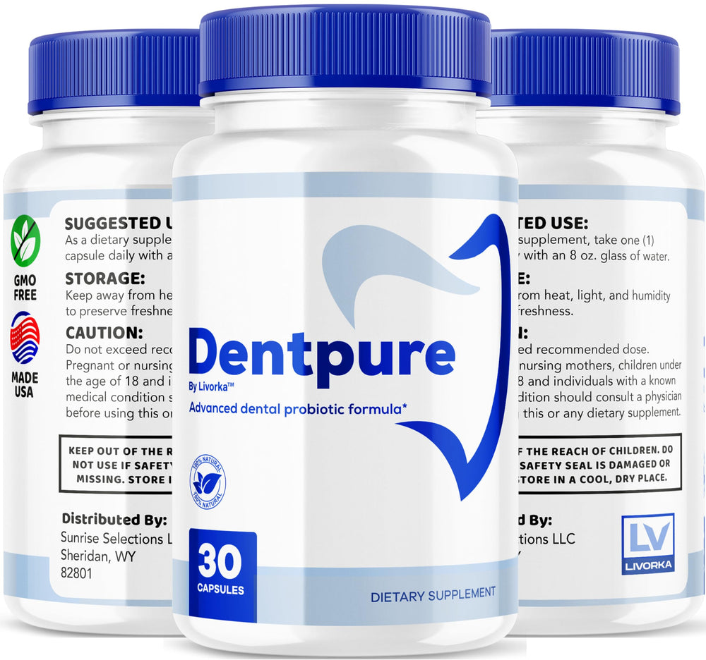 Dental health concept showing healthy teeth and gums