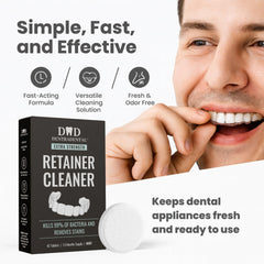 Mint-infused DENTRA DENTAL cleaning tablets