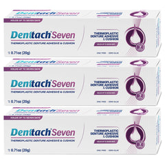 Denttach thermoplastic denture adhesive box and tube