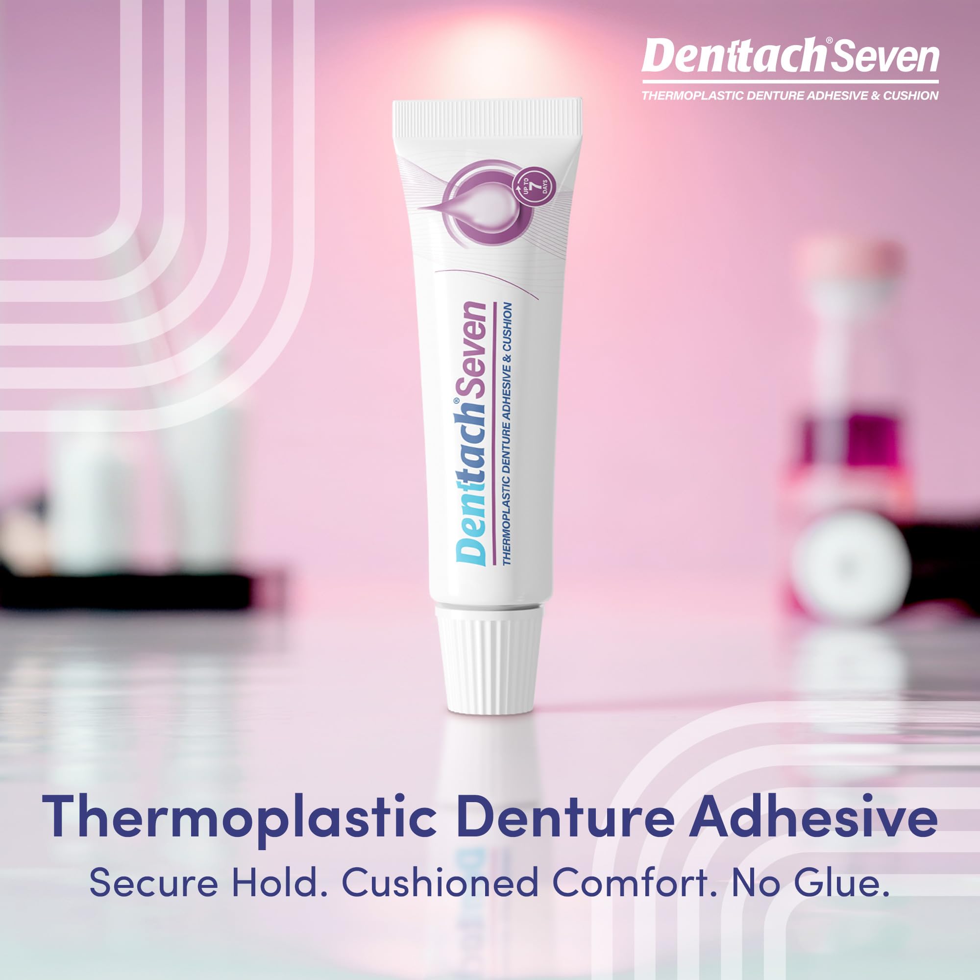 Comfortable denture reliner effect of Denttach