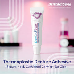 Comfortable denture reliner effect of Denttach