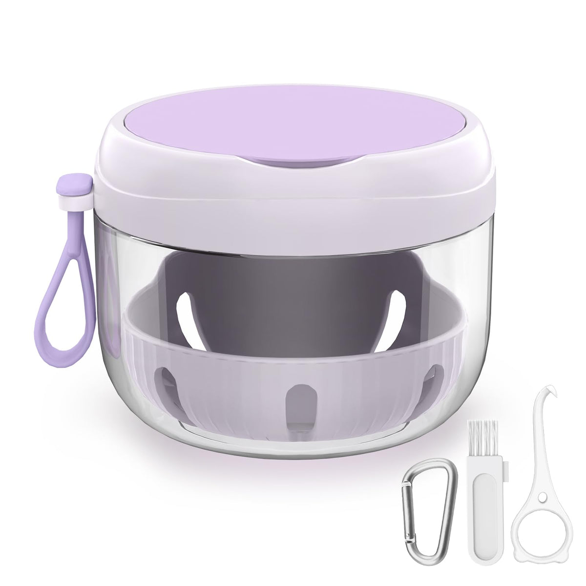 Leak-proof denture cup with silicone seal