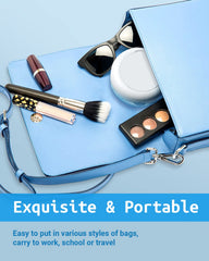 Hand strap for hanging and easy storage of denture case