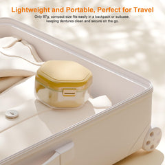 Multi-functional storage and gift-ready denture case